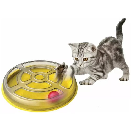 Игрушка для кошек Georplast Vertigo с шариком 29 см.