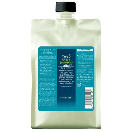 Lebel Cosmetics шампунь TheO Scalp Ice Mint, 1000 мл