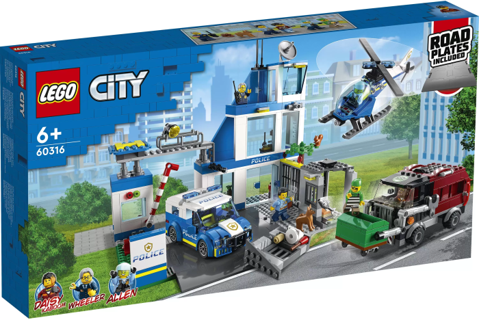 Конструктор LEGO City 60316 Полицейский участок