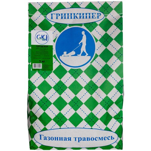 Смесь семян Гринкипер Городская, 5 кг, 5 кг смесь семян гринкипер городская 20 кг 20 кг