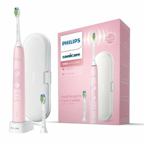 Электрическая зубная щетка Philips HX685629 2 насадки дорожный футляр 1899000₽