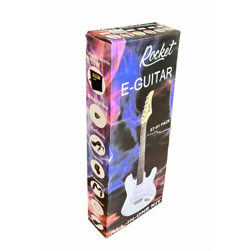 Электрогитарный набор ROCKET PACK-1 BK черный