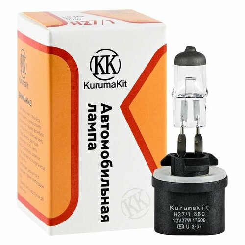 Галогенная автомобильная лампа Kurumakit H27W1 88012V27W PG13 626₽