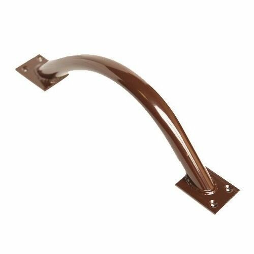 фото Ручка дверная Ригель-А-280 (коричневая)