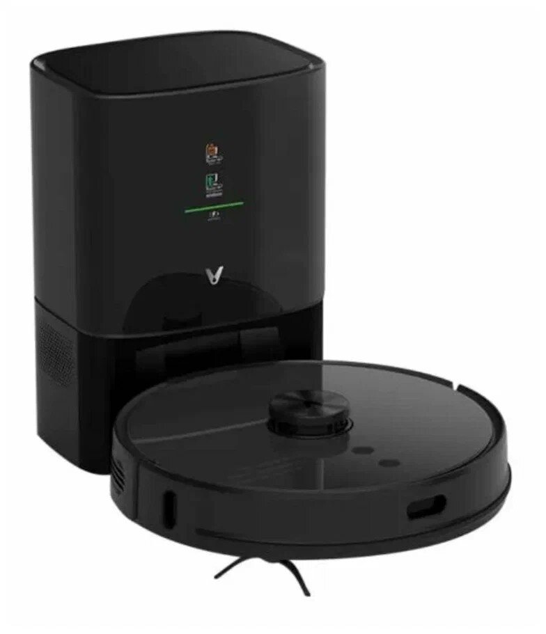 Робот-пылесос Viomi Vacuum cleaning Robot S9 UV Black V-RVCLMD28C - фото №8