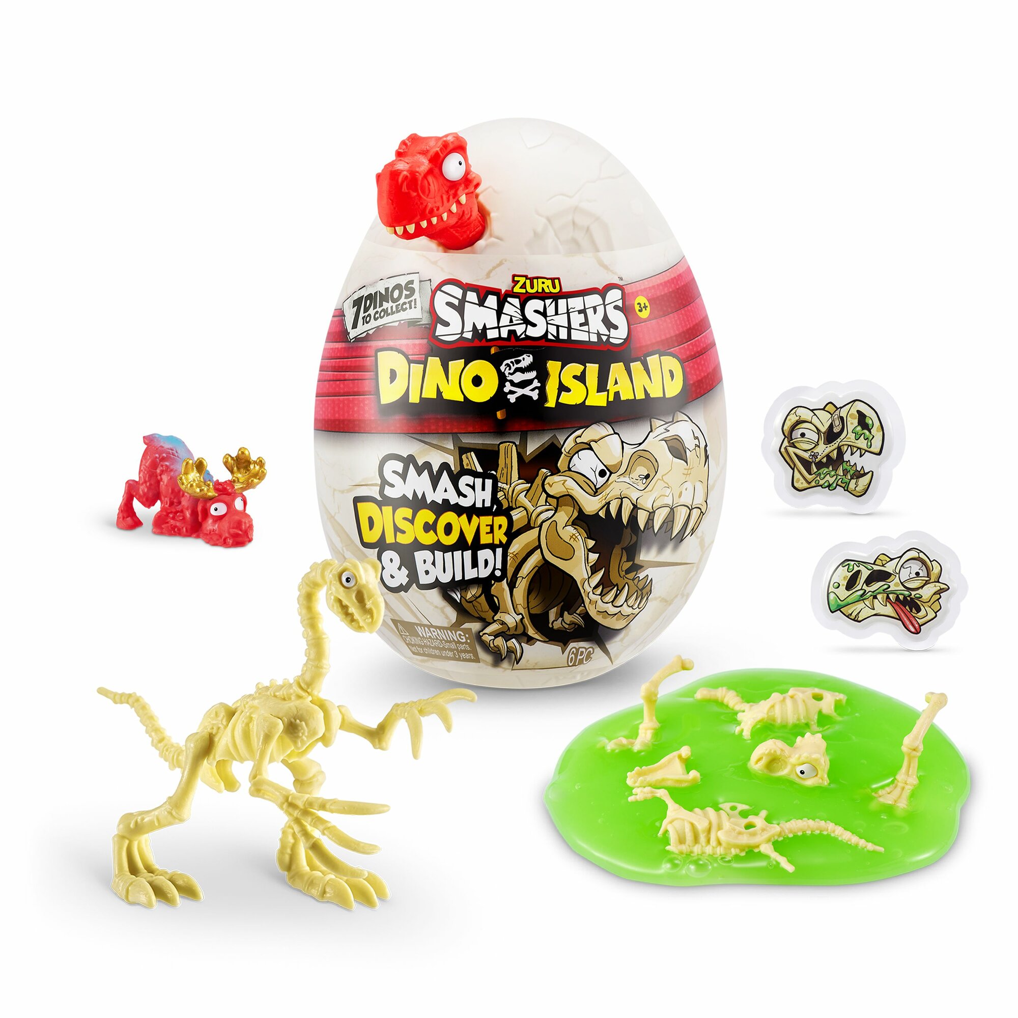 Игрушка Zuru Smashers Dino Island Nano Egg