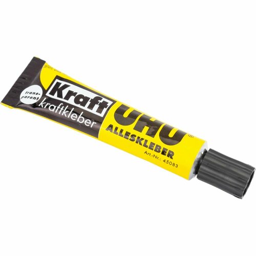 Универсальный контактный прозрачный клей UHU KRAFT uhu клей универсальный twist