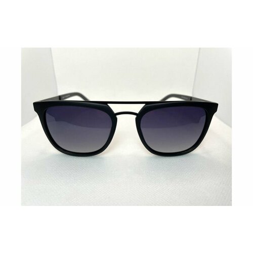 Солнцезащитные очки L.O.C., черный, серебряный