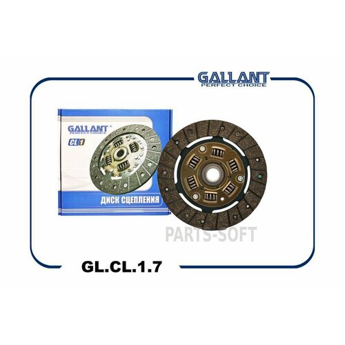 GALLANT GLCL17 Диск сцепления ведомый [диск] LADA