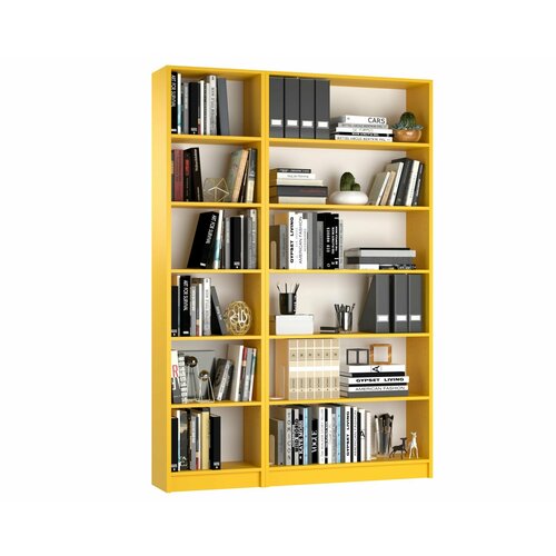 Стеллаж для книг Билли 8 120х202х28 солнечный свет 20312₽