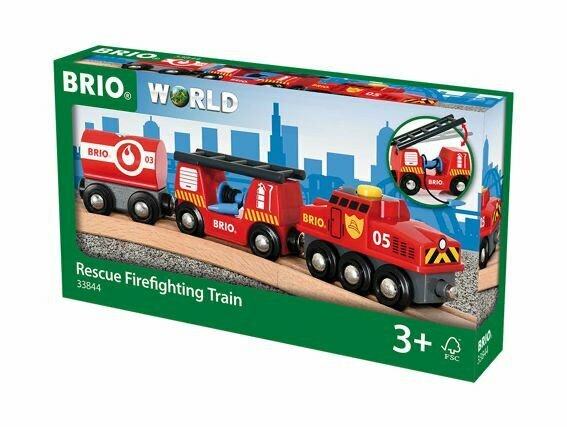 BRIO 33844 Пожарный поезд