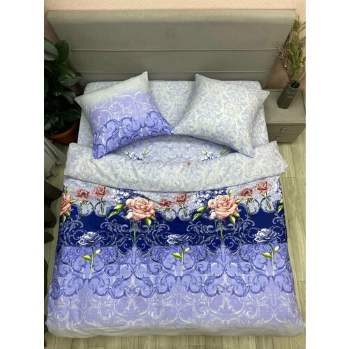 голубой, розовый, синий