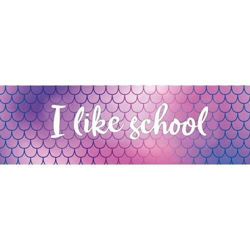 Пенал блестящий. I like school