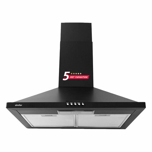 Настенная вытяжка Simfer SM52B ширина 50 см цвет черный 1289000₽