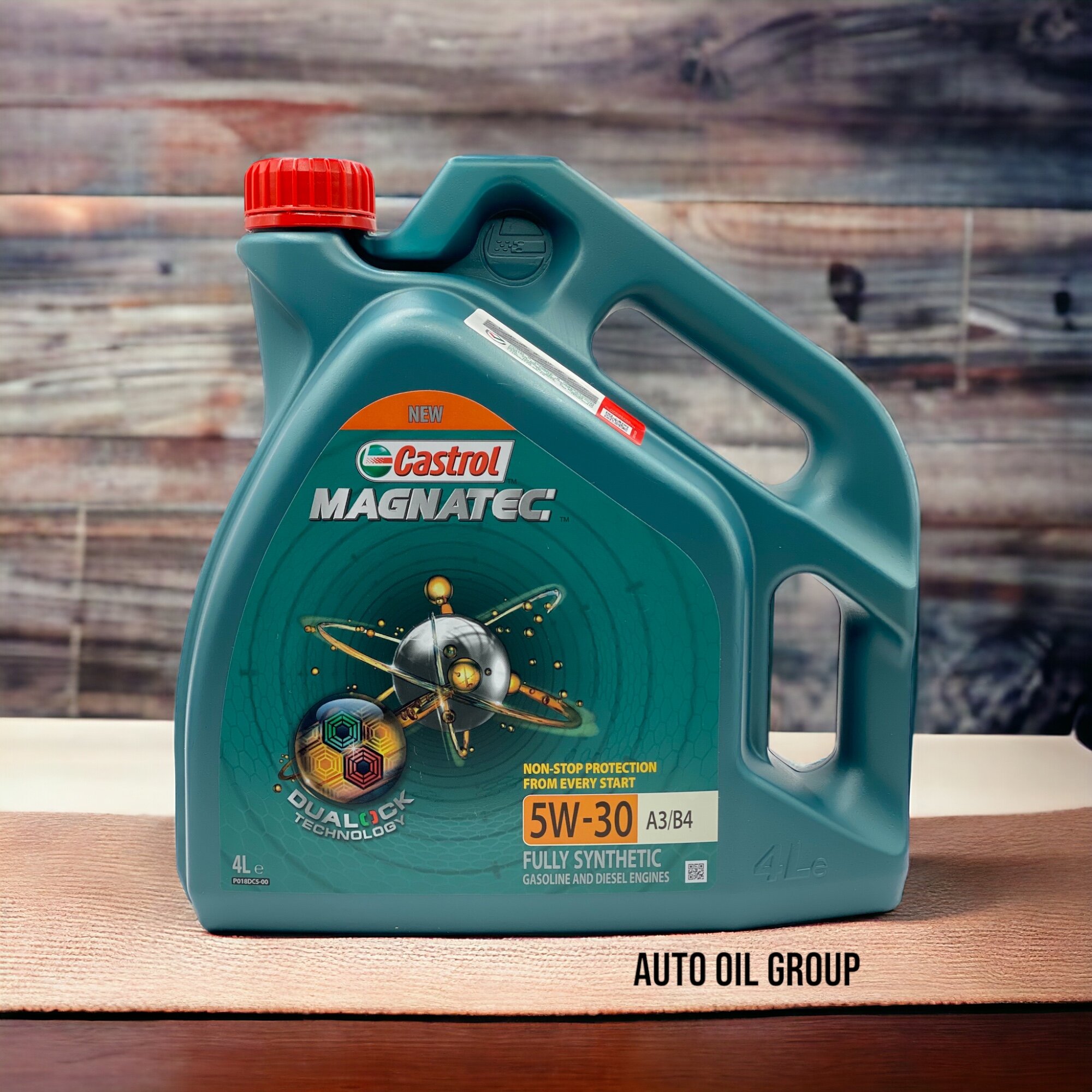 Синтетическое моторное масло Castrol Magnatec 5W-30 А3/В4 DUALOCK, 4 л, 1 шт.