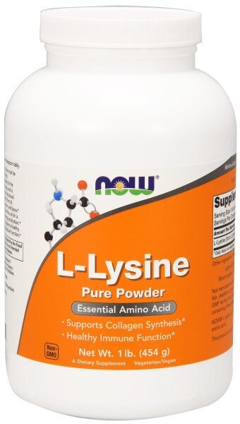 NOW L-Lysine Powder (454 гр)