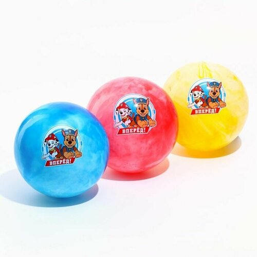 Мяч детский Paw Patrol Вперед 16 см 50 г мрамор 503₽