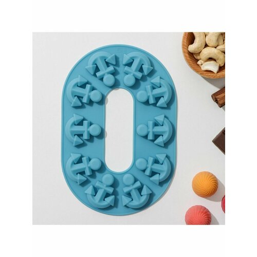 Форма для льда и кондитерских украшений Якорь 428₽