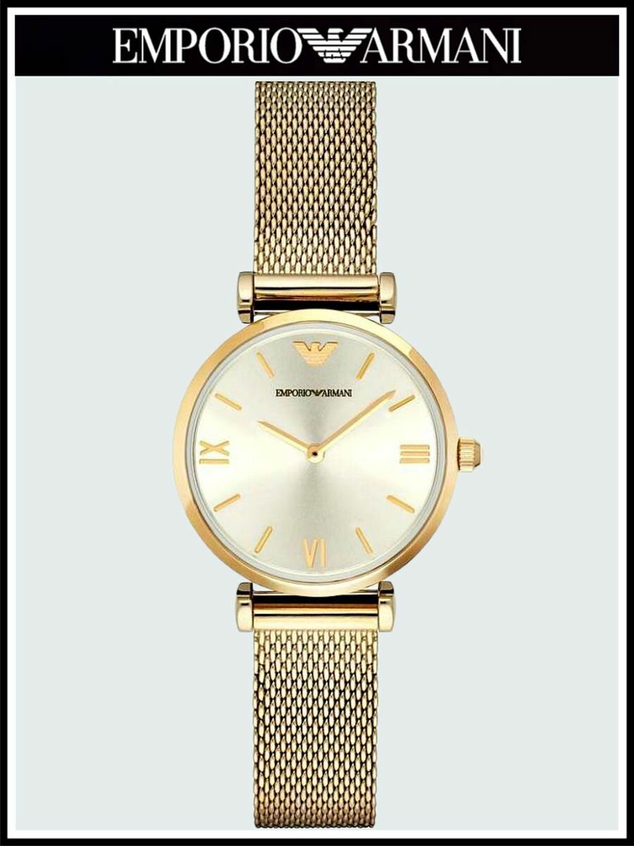 Наручные часы EMPORIO ARMANI Gianni T-Bar, золотой