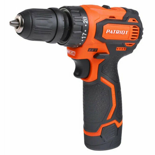 Дрель-шуруповерт аккумуляторная PATRIOT BR 368Li 2х20 Ач 5126₽