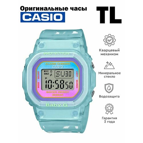 Наручные часы CASIO, голубой