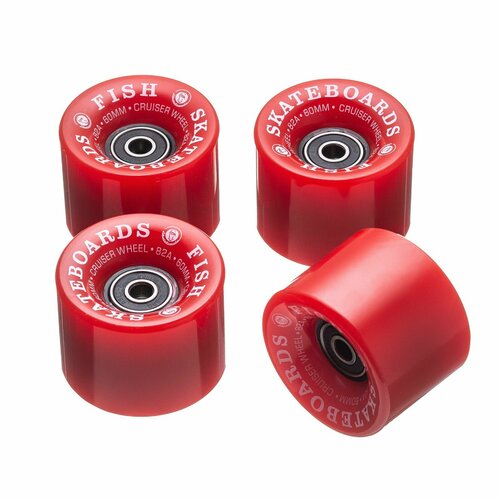 Набор колес для скейтборда (пенни борда) 4 шт . Fish Skateboards