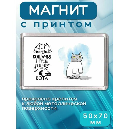 Магнит-украшение Липнет шерсть кота 210₽
