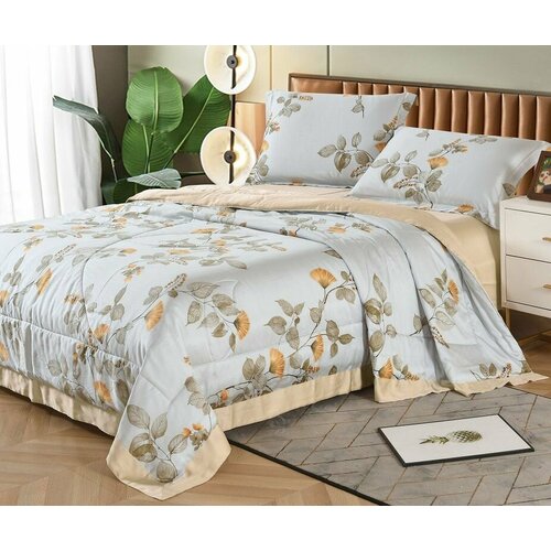 Постельное белье с облегченным одеялом Retrouyt, тенсель, евро