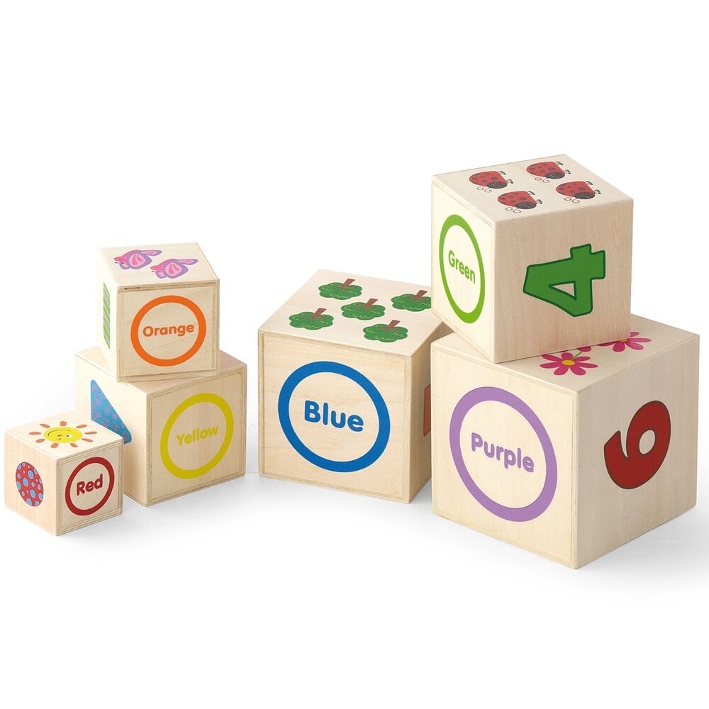 Набор Viga Toys Кубики (50392) - фото №11