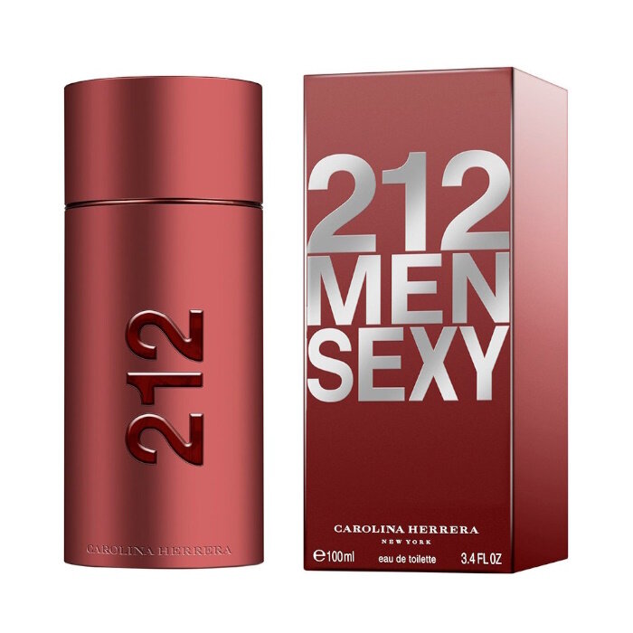 CAROLINA HERRERA туалетная вода 212 Sexy Men, 100 мл, 100 г