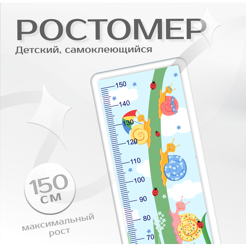Ростомер интерьерная наклейка для малышей Fotooboikin 