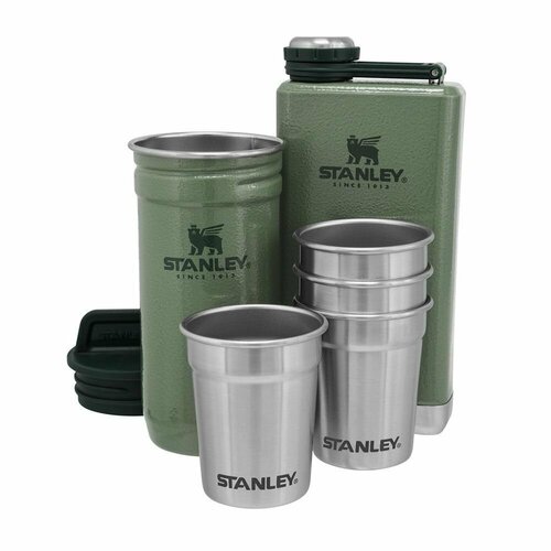 Стопки и фляга в наборе Stanley Adventure зеленый 9539₽