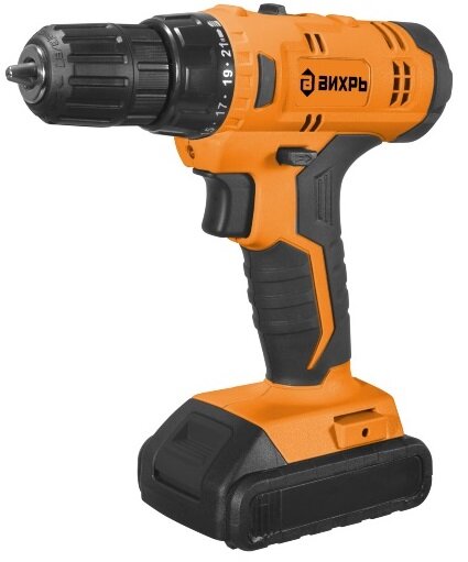 Дрель-шуруповерт Вихрь ДА-20Л-2К 72/14/21