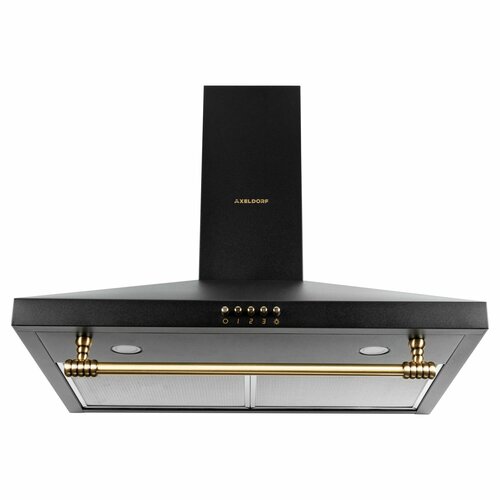 Вытяжка для кухни 60см, купольная , ретро , 750 м3/ч, воздуховод 120 мм, AXELDORF LG-0110 RETRO