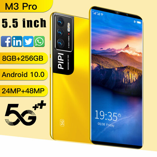 Смартфон M3Pro 55 Android классический черный 3171₽