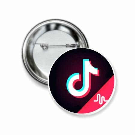 Значок TIK-TOK, ТИК-ТОК №4