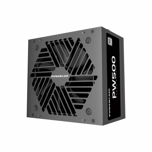 Блок питания компьютера Powercase PW500 500Вт 3802₽