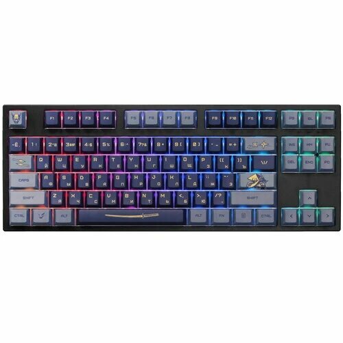 Клавиатура проводнаябеспроводная ARDOR GAMING Wakizashi XDA AG-ZD-87GT-XDA-HS-B черный 12064₽