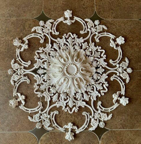 Изображение товара Потолочная розетка наборная из гипса пр-103см