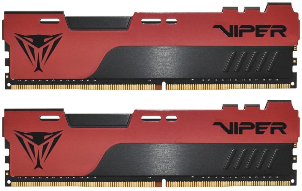 Модуль памяти Patriot Memory Viper Elite II DDR4 DIMM PC-32000 4000MHz CL20 - 16Gb Kit (2x8Gb) PVE2416G400C0K