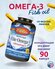 Омега 3 Carlson Labs для здоровья, 1600мг, 90 капсул для здоровья...