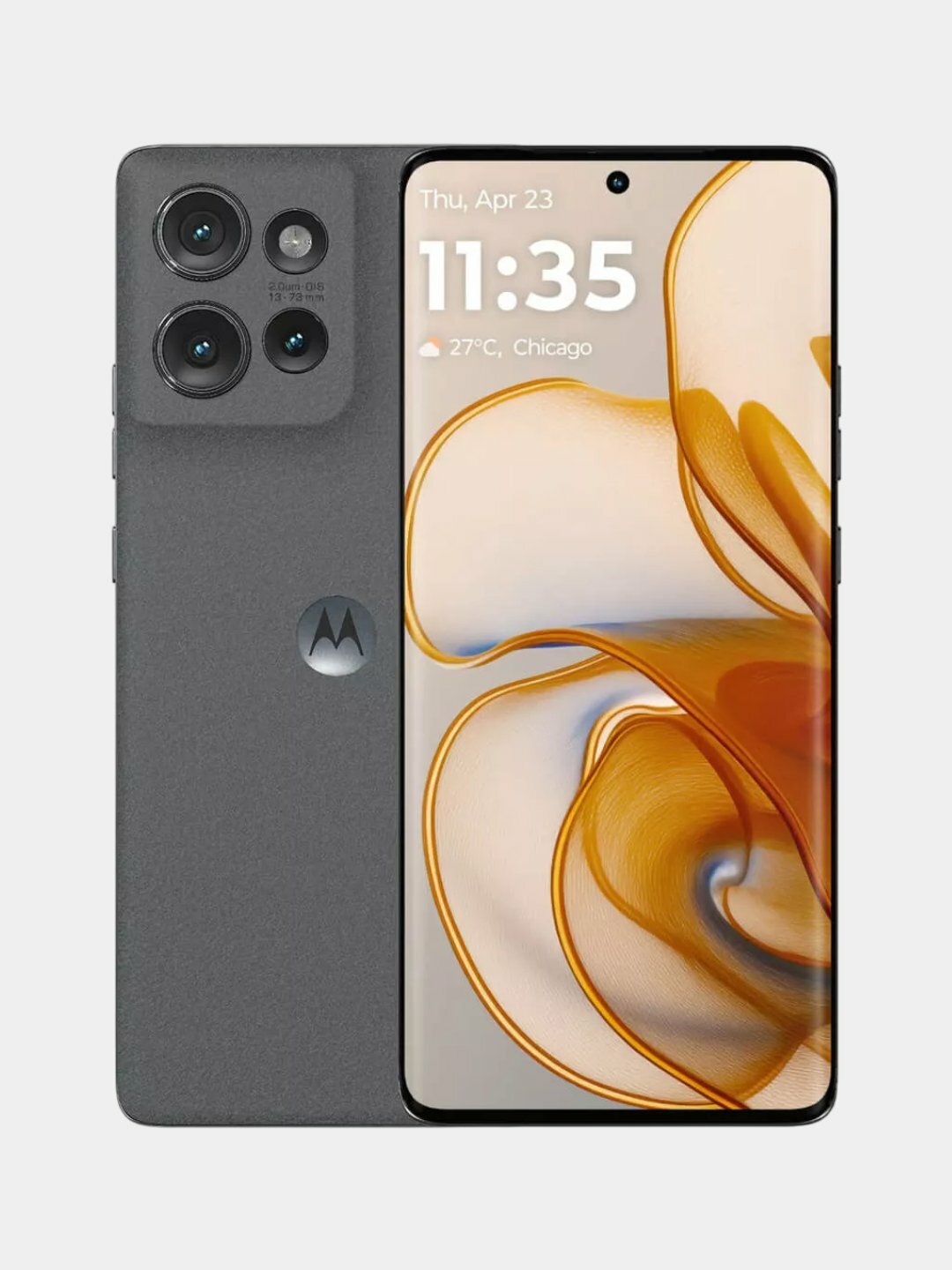 Смартфон Motorola Edge 50 5G в подарок Bluetooth наушники TWS M10, 12/512ГБ, NFC, 50МП, 120Гц, Угольный, 12/512 ГБ — фото 1