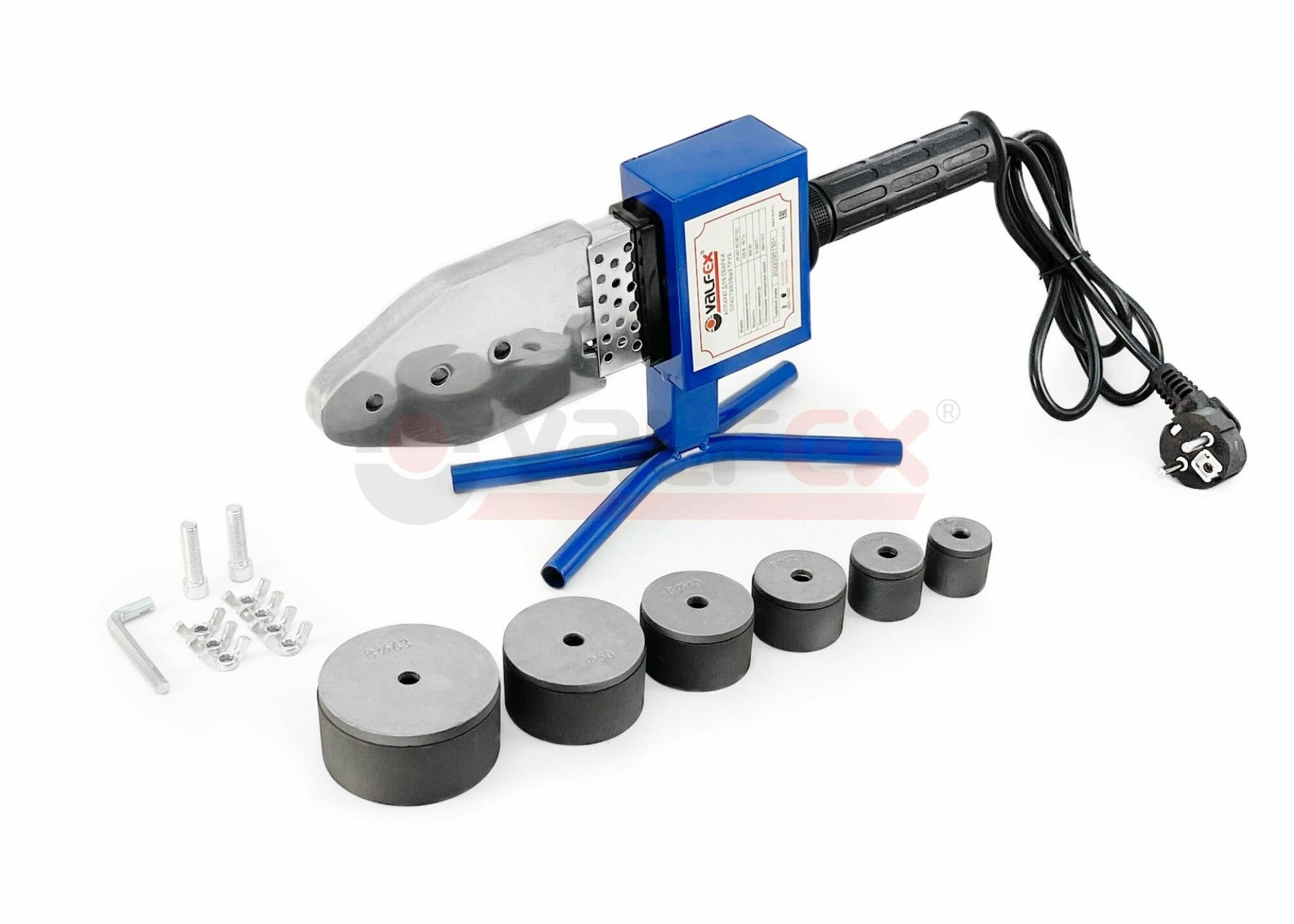 Набор сварочного оборудования 007 SET ECONOM 800w20-63 мм VALFEX