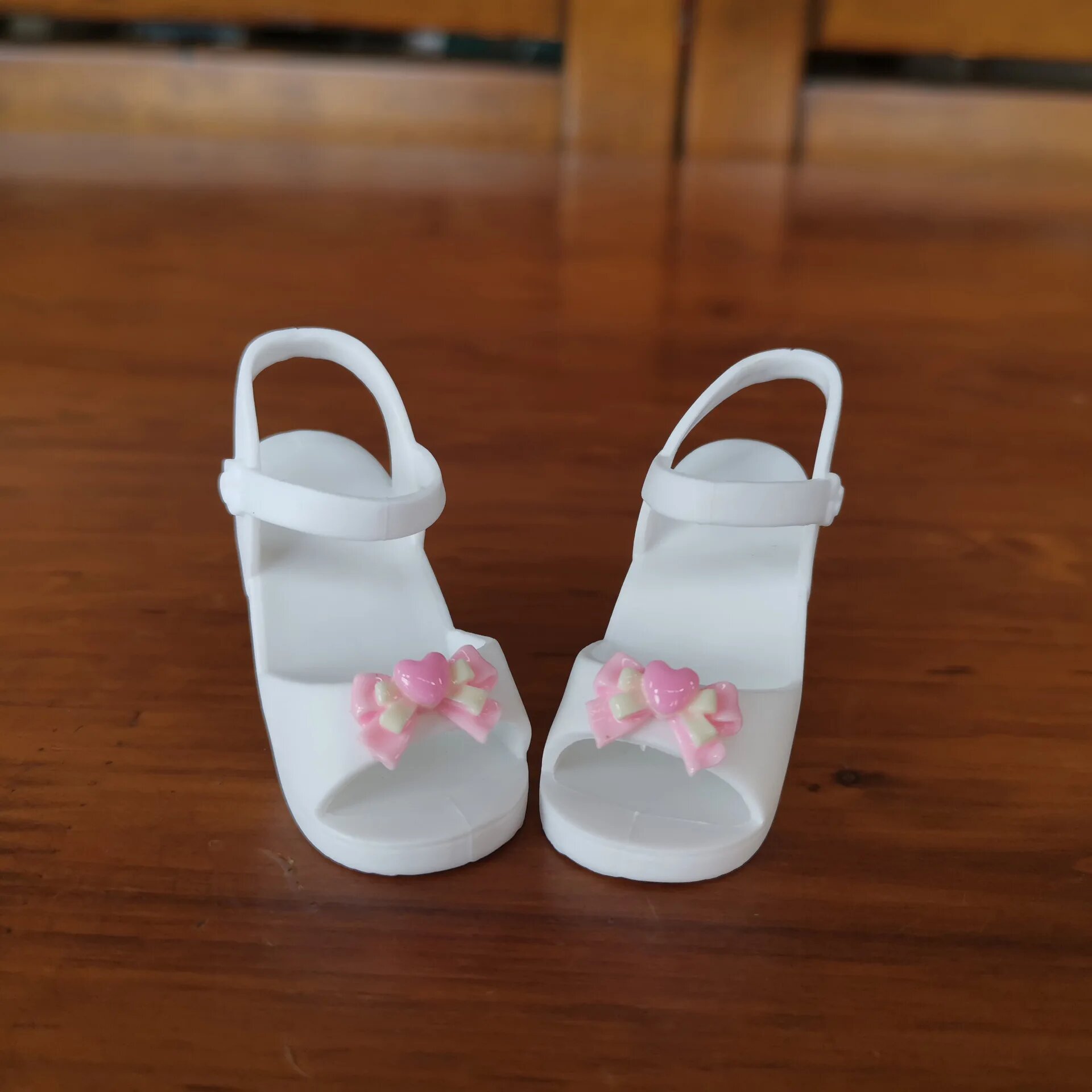 Белые кукольные сандалии Xinyi BJD SD 1/4, shoes 7