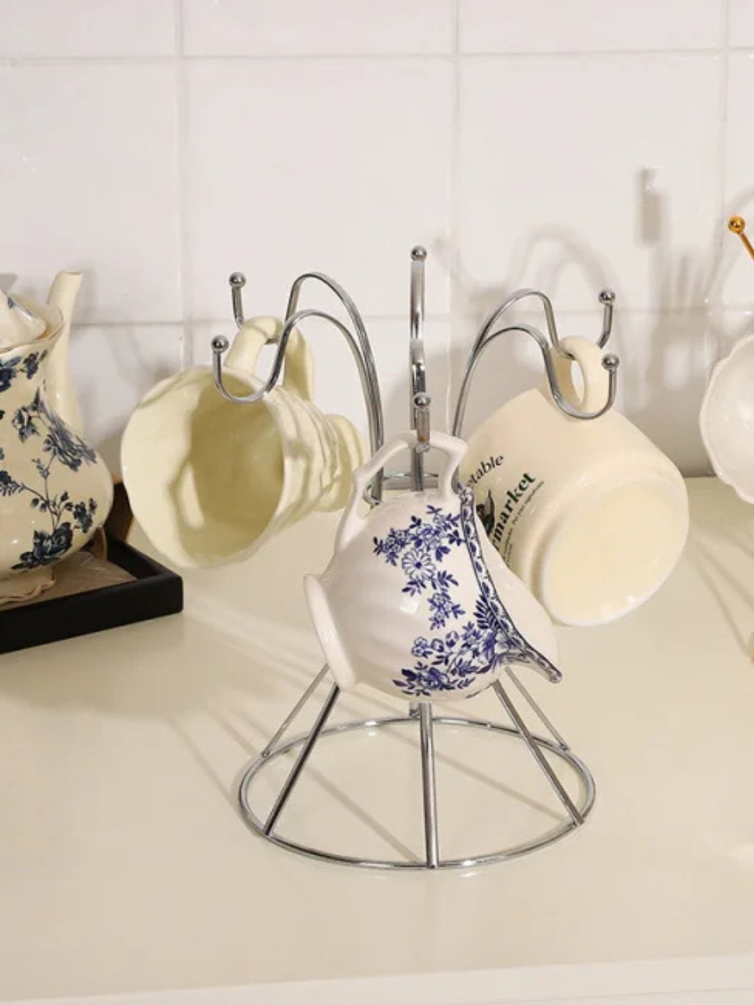 Сушилка для чашек и стаканов (Серебрянный) — фото 1