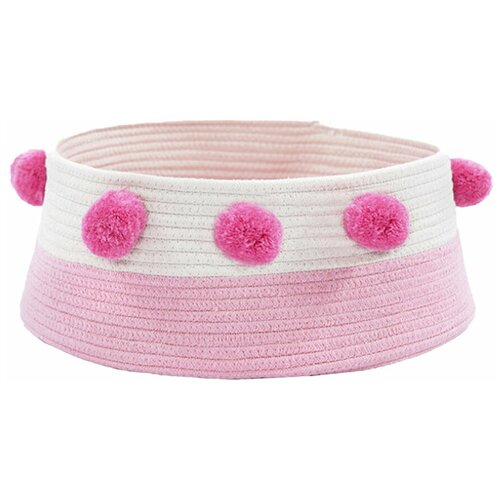 Лежак для кошек цвет розовый 40х40х16 см 1210₽