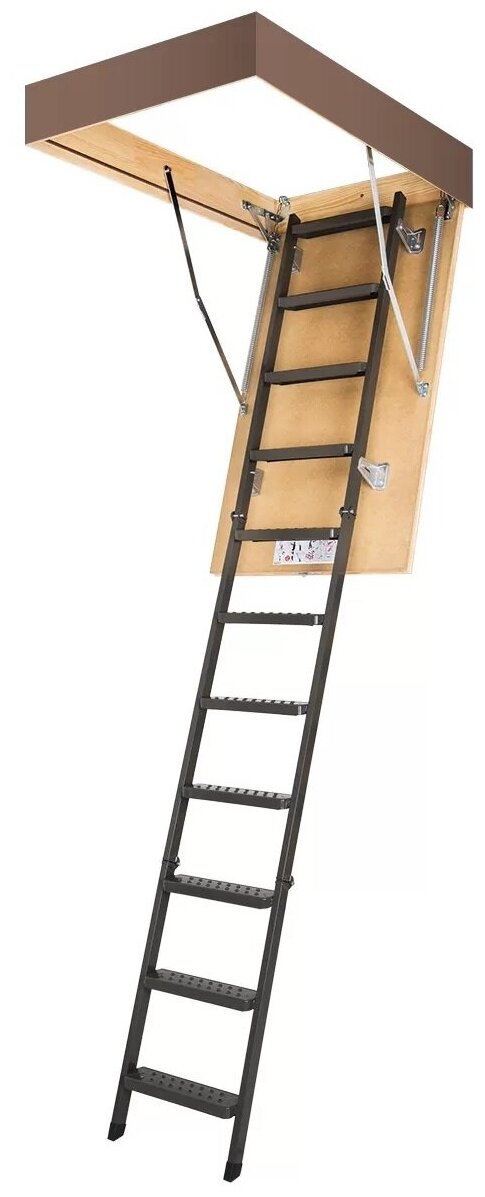 Чердачная лестница с люком FAKRO LMS 70*140*305 - фотография № 1