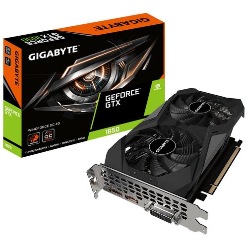 Видеокарта Gigabyte GeForce GTX 1650 4 ГБ GV-N1656WF2OC-4GD 2313000₽