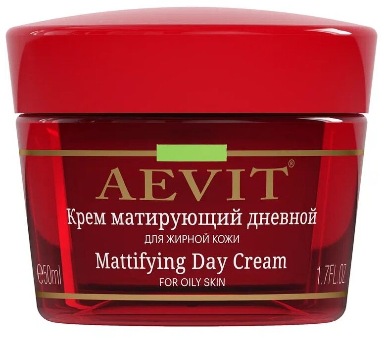 AEVIT крем матирующий дневной для жирной кожи лица, 50 мл