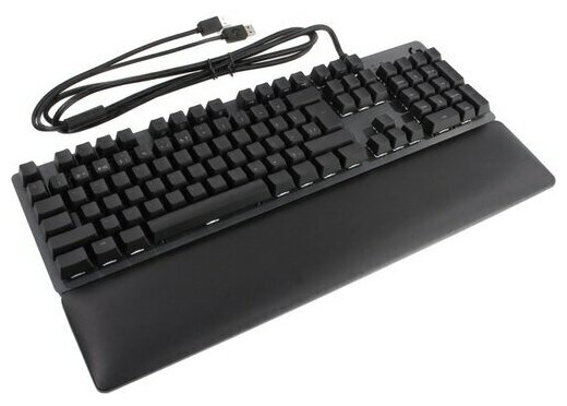 Клавиатура Logitech G513 Tactile (GX Red switches) механическая черный USB Multimedia for gamer LED (подставка для запястий)
